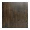 Flash Furniture Square 21.75 W X 21.75 L X Rubberwood (Parawood), Dark Gray LFS-4005-DKGRY-GG